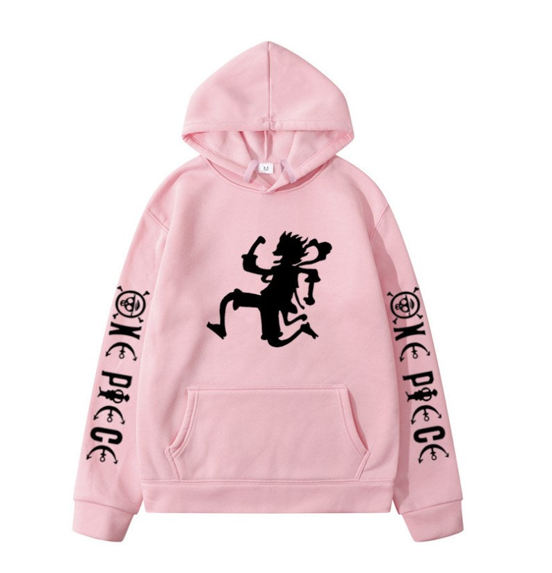 One Piece Nika Luffy Hoodie Sweatshirt for Unisex