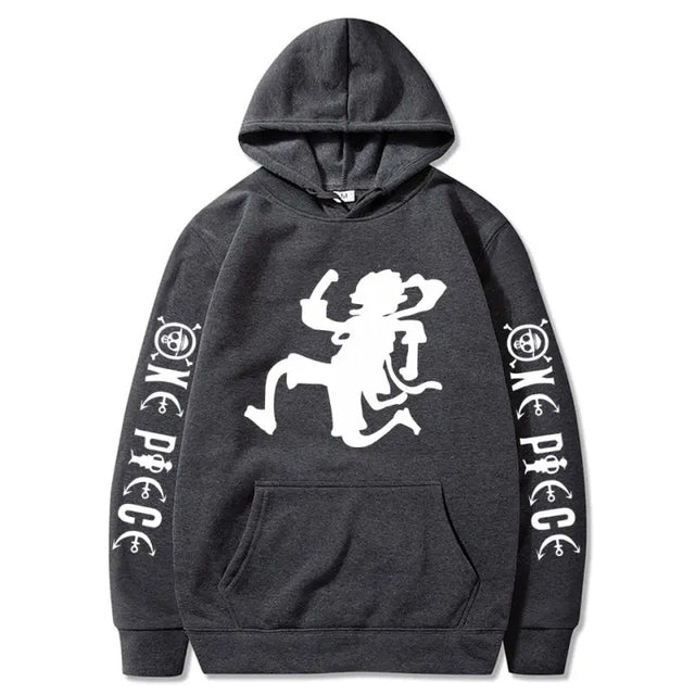One Piece Nika Luffy Hoodie Sweatshirt for Unisex