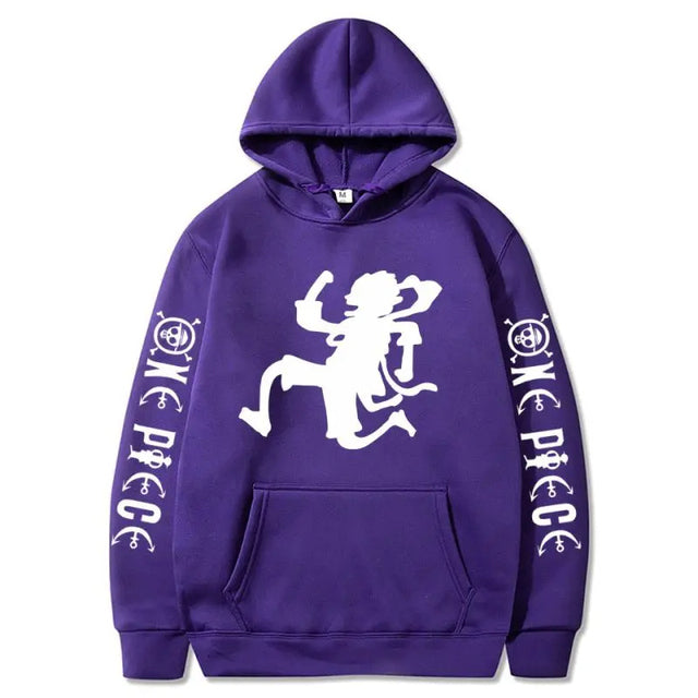 One Piece Nika Luffy Hoodie Sweatshirt for Unisex