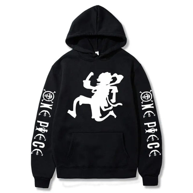 One Piece Nika Luffy Hoodie Sweatshirt for Unisex